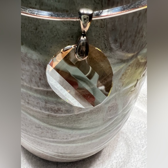 Round cushion cut citrine stone - Picture 3 of 4